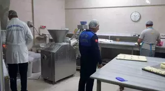 Gebze'de Ekmek Üretimi Yapan Fırınlar Denetlendi