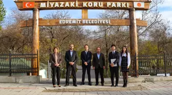 Japonya Büyükelçisi Miyazaki Koru Parkı'nı Ziyaret Etti