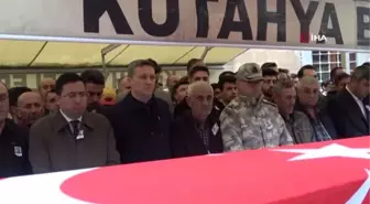 Kütahya'da hayatını kaybeden polis memuru son yolculuğuna uğurlandı