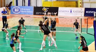 Nilüfer Belediyespor Kadın Voleybol Takımı Hırvatistan'ı mağlup ederek çeyrek finale yükseldi