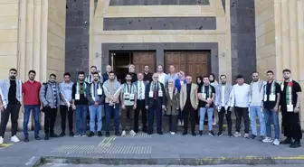 OMÜ Rektörü Filistinli Öğrencilerle Buluştu