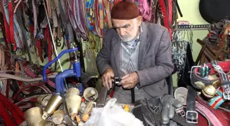 Konya'da 82 yaşındaki saraç mesleğini sürdürüyor