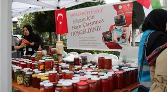 Akyazı'da Filistin'e Destek Kermesi Düzenlendi