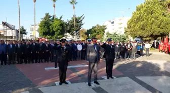 Atatürk'ün ölüm yıl dönümü Mersin'de törenle anıldı