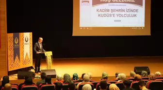 Ordu'da 'Kadim Şehrin İzinde Kudüs'e Yolculuk' Konulu Konferans Gerçekleştirildi