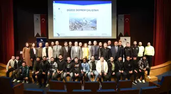 Düzce Üniversitesi Deprem Çalıştayı Gerçekleştirildi