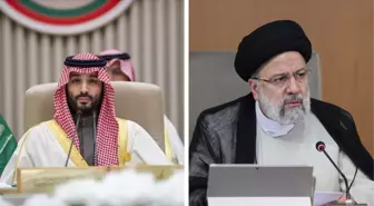 İran Cumhurbaşkanı Reisi ve Suudi Arabistan Veliaht Prensi Bin Selman, Riyad'ta görüştü