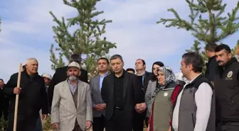 Gümüşhane'de Ömer Bulut Anısına 2 Bin 23 Fidan Dikildi