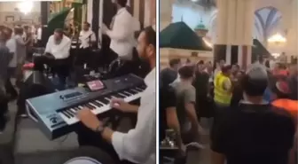 İsrailliler, işgal ettiği tarihi İbrahim Cami'de müzik açıp dans etti