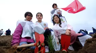 Trakya'da 43 bin 126 fidan toprakla buluşturuldu