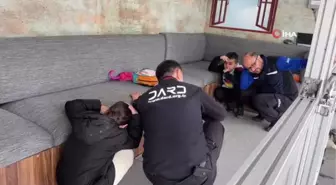Çocuklar depremi simülasyon tırı ile öğreniyor