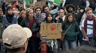 Almanya'da Filistin'e Özgürlük Mitingi Düzenlendi