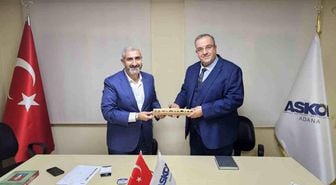 ASKON İngiltere Temsilcisi ASKON Adana Şubesini Ziyaret Etti