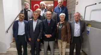 CHP Mihalıççık İlçe Başkanı İsmet Taner ve Yönetimi Büyükşehir Belediye Başkanı Yılmaz Büyükerşen'i Ziyaret Etti