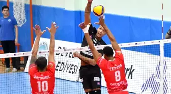 Develi Belediyespor, Halkbank'a mağlup oldu