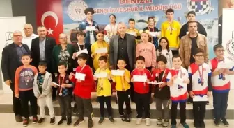 Denizli'de Cumhuriyetimizin 100. Yılı ve Atamıza Saygı Satranç Turnuvası Sonuçlandı