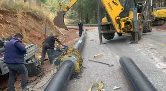 Muğla Büyükşehir Belediyesi Marmaris Bozburun Yarımadası İçme Suyu Projesi'ne İlk Kazma Vuruldu