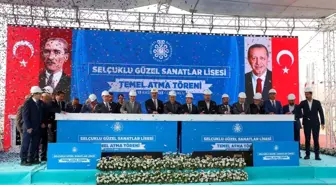 Türkiye'nin en kapsamlı ve modern Güzel Sanatlar Lisesi'nin temeli atıldı