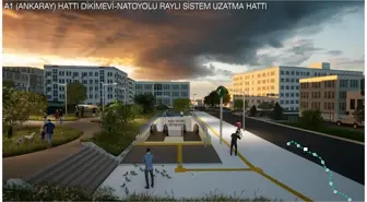 Ankara Büyükşehir Belediyesi Dikimevi-Natoyolu Raylı Sistem Hattı İhalesi İlan Etti