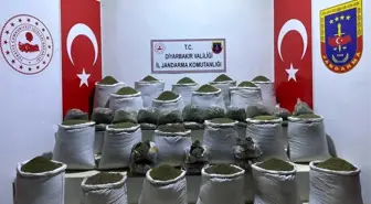 Diyarbakır'da 1 Ton Esrar Ele Geçirildi