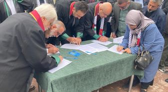 HUDER ve Konya STK'ları İsrail'in Gazze saldırılarına suç duyurusunda bulundu