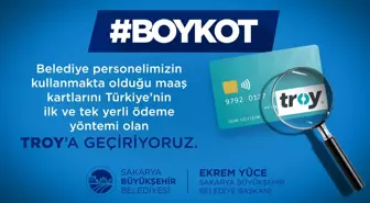 Sakarya Büyükşehir Belediyesi, Maaş Ödemelerinde TROY Kartına Geçiyor