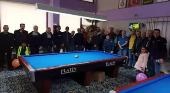 Şuhut'ta Atatürk Kupası 3 Bant Bilardo Turnuvası Tamamlandı