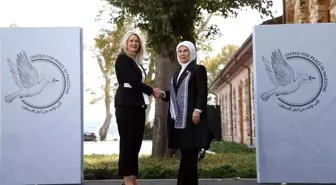 Emine Erdoğan ev sahipliği yaptığı 'Filistin İçin Tek Yürek Zirvesi'nde konuştu Açıklaması