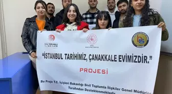 Hakkari Bağışlı Gençlik ve Spor Kulübü Derneği, İstanbul Tarihimiz Çanakkale Evimizdir Projesi'ni Tanıttı