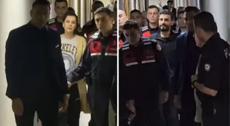 İkinci tutuklama kararını duyan Dilan Polat, adliye koridorunda eşine 'Masumuz' diyerek ağladı