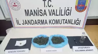 Manisa'da Uyuşturucu Operasyonunda 542 Gram Esrar Ele Geçirildi