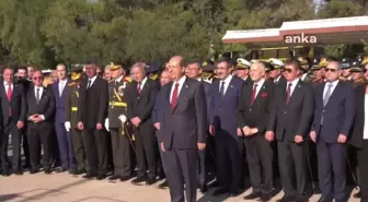 KKTC 40. Yaşında... Lefkoşa'daki Atatürk Anıtı'nda Resmi Tören Düzenlendi