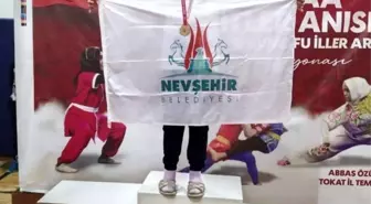 Nevşehirli sporcu şampiyonaya damga vurdu