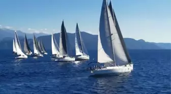 Muğla'da Rixos Sailing Cup Göcek Yat Yarışları Başladı