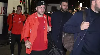Türkiye Milli Futbol Takımı Almanya'ya ulaştı