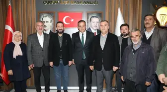 AK Parti Çubuk İlçe Başkanı Ahmet Kılıç, görevi Erhan Kuşçu'dan devraldı