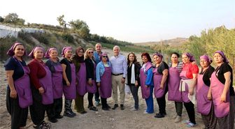 Akdeniz'de Kadınlar Organik Yeşillik Üretiyor Projesi