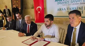 Aksaray Sultanhanı OSB'de arsa tahsis imzaları atıldı