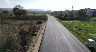 Erkoca Köyü'nde Yol Çalışmaları Tamamlandı