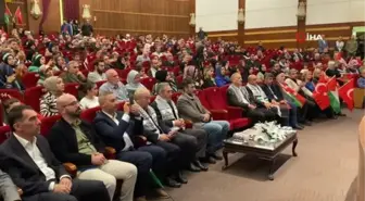 Filistin'e destek gecesinde duygusal anlar Başkan Ahmet Cin gecede ağlayarak konuşmasını yarıda kesti