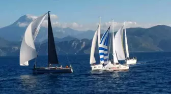 Muğla'da Rixos Sailing Cup Göcek Yat Yarışları Başladı