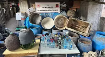 Hatay'da sahte içki operasyonu: 1 zanlı gözaltına alındı