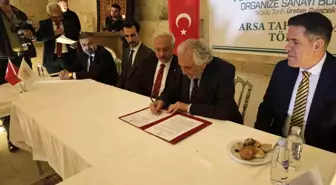 Aksaray Sultanhanı Organize Sanayi Bölgesi'nde Yatırımcılara Arsa Tahsisleri İmzalandı