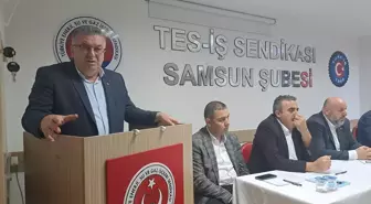 TES-İŞ Sendikası Samsun Şube İşyeri Temsilcileri Kurulu Toplantısı Yapıldı