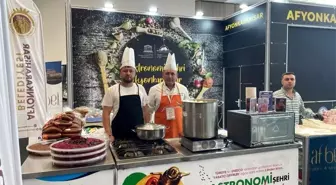 Afyonkarahisar'ın lezzetleri Travel EXPO Turizm Fuarı'nda sergilendi