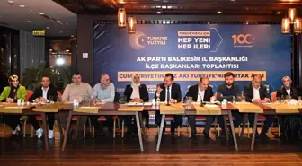 AK Parti Balıkesir İl Başkanlığı Yönetim Kurulu Toplantısı Gerçekleştirildi