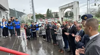 Ayancık'ta 15 Temmuz şehidi Ömer Can Açıkgöz'ün adı gençlik merkezine verildi