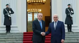 Erdoğan, Alman mevkidaşı Steinmeier ile bir araya geldi