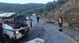 Çine'de sebze yüklü kamyonetin devrilmesi sonucu 2 kişi hayatını kaybetti