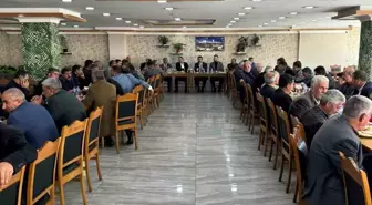 TÜDKİYEB Başkanı Nihat Çelik, Erciş'te muhtarlarla bir araya geldi